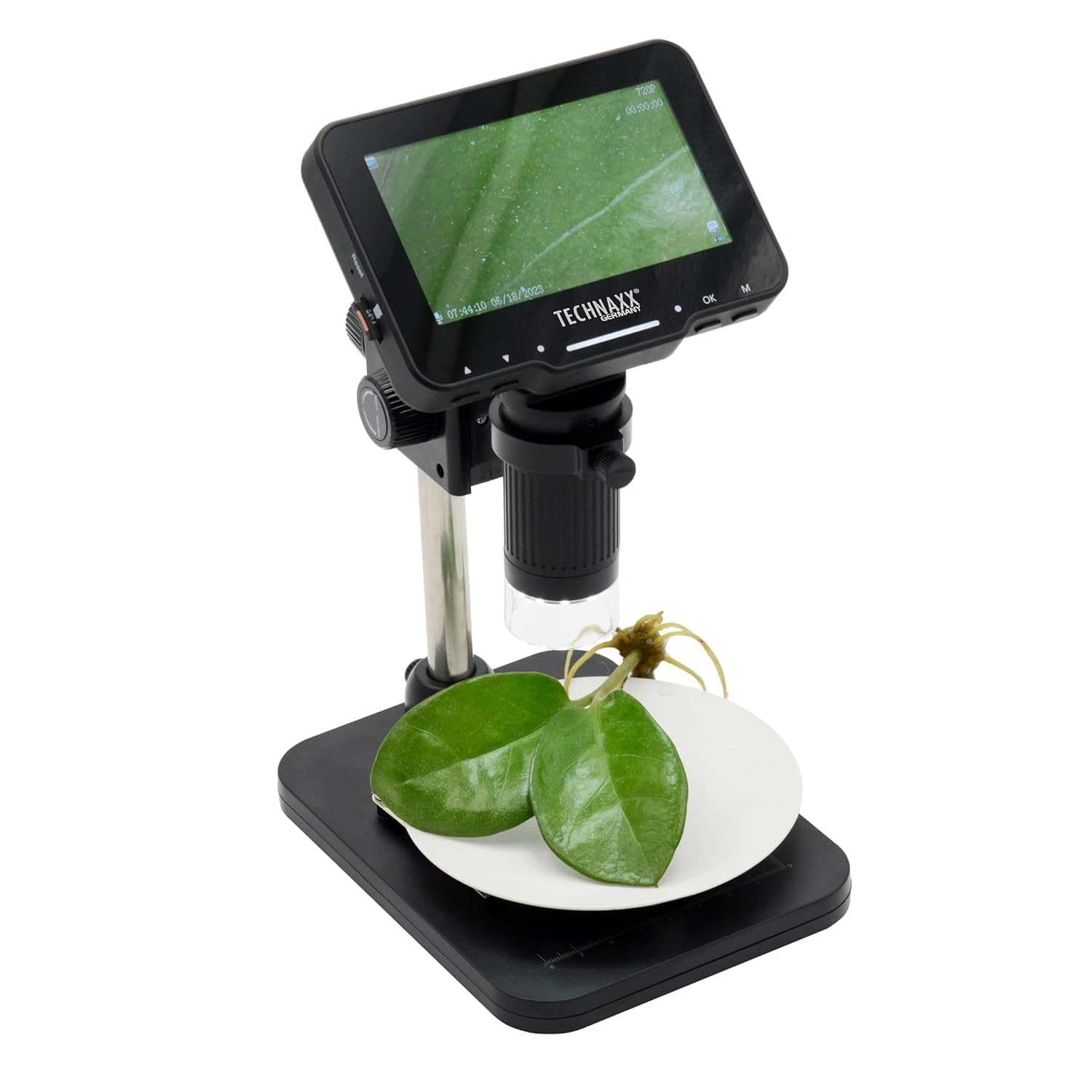 Microscopio Digitale con Display 4,3 Pollici 720p a 8 LED, TX-277 - 8