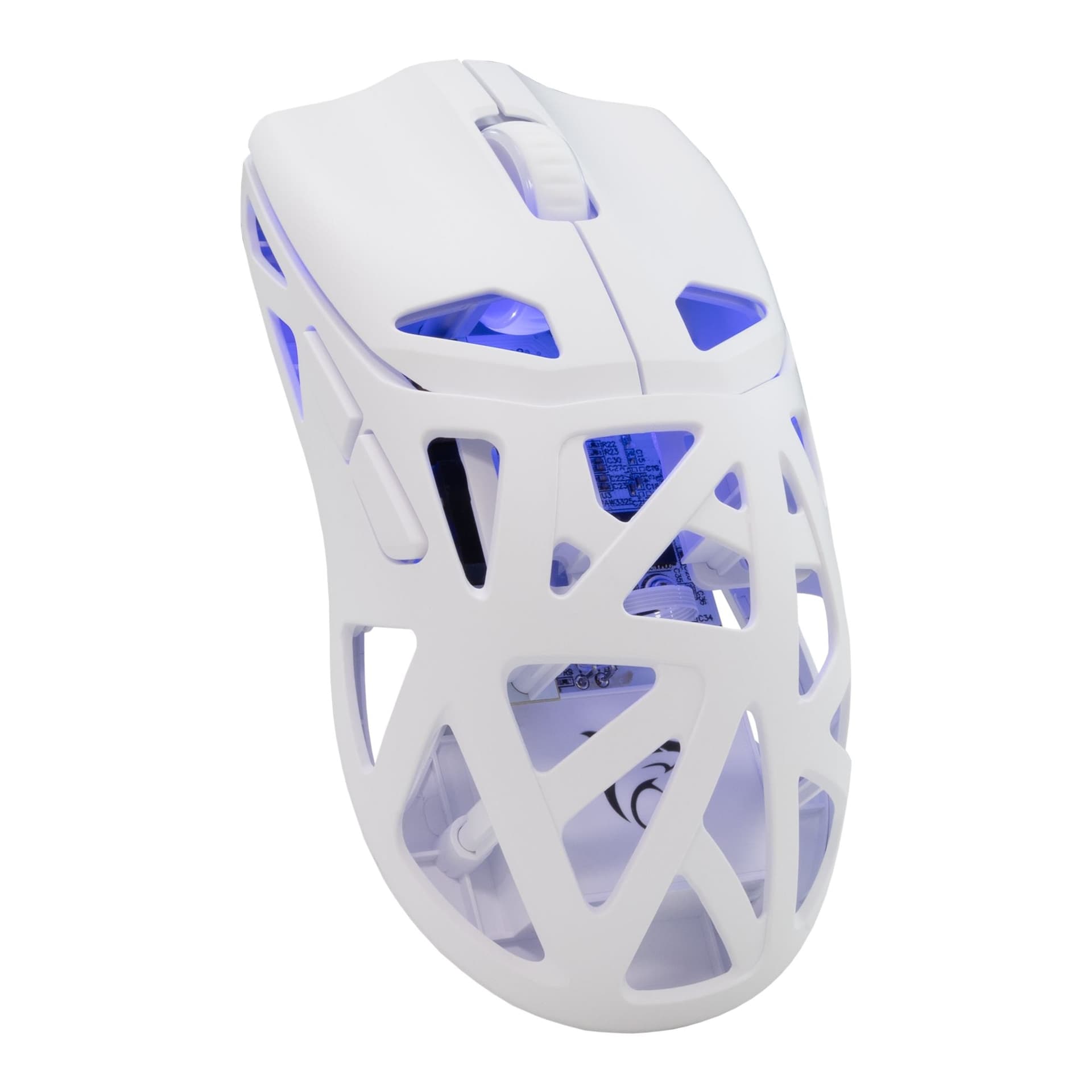 Mouse Ottico Wireless Gaming 24000 Dpi Retroilluminazione DPI LED Bianco, DAGONET-W - 3