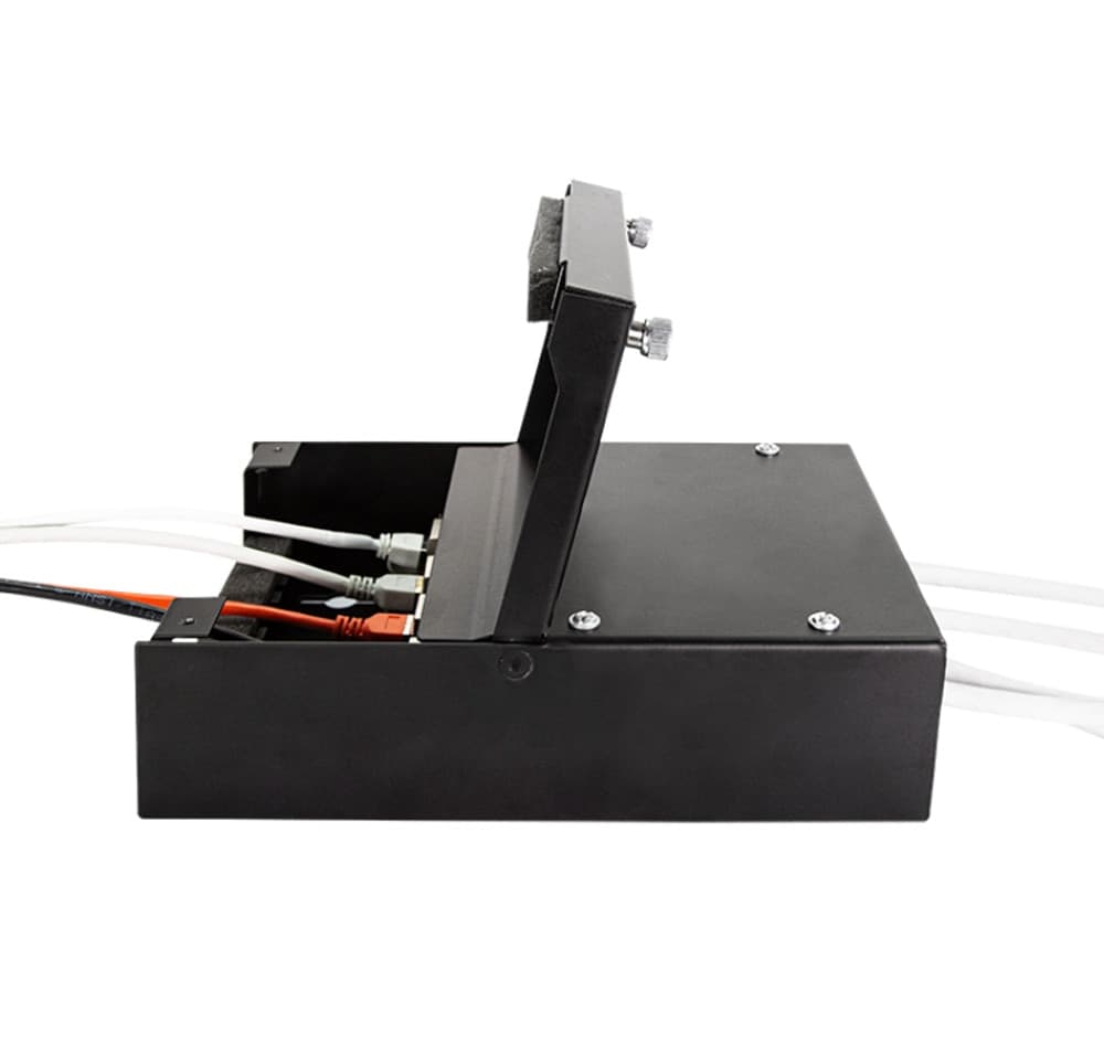 Box di Distribuzione 4 Porte Nero - 8