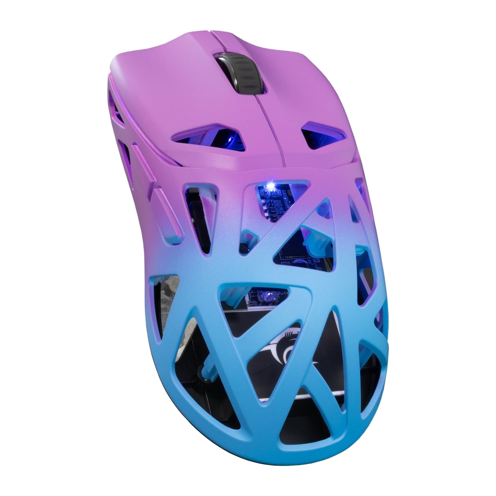 Mouse Ottico Wireless Gaming 24000 Dpi Retroilluminazione DPI LED Blu Viola, DAGONET-BLP - 9