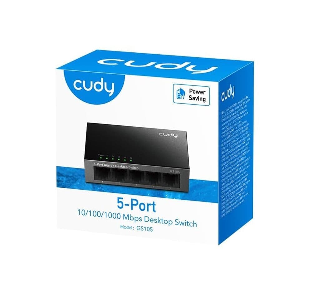 Switch Desktop Gigabit a 5 Porte, GS105 - 6