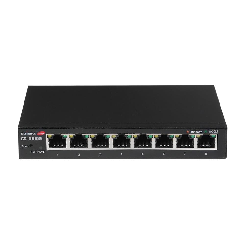 Smart Switch Web Gigabit 8 porte, GS5008E - 3