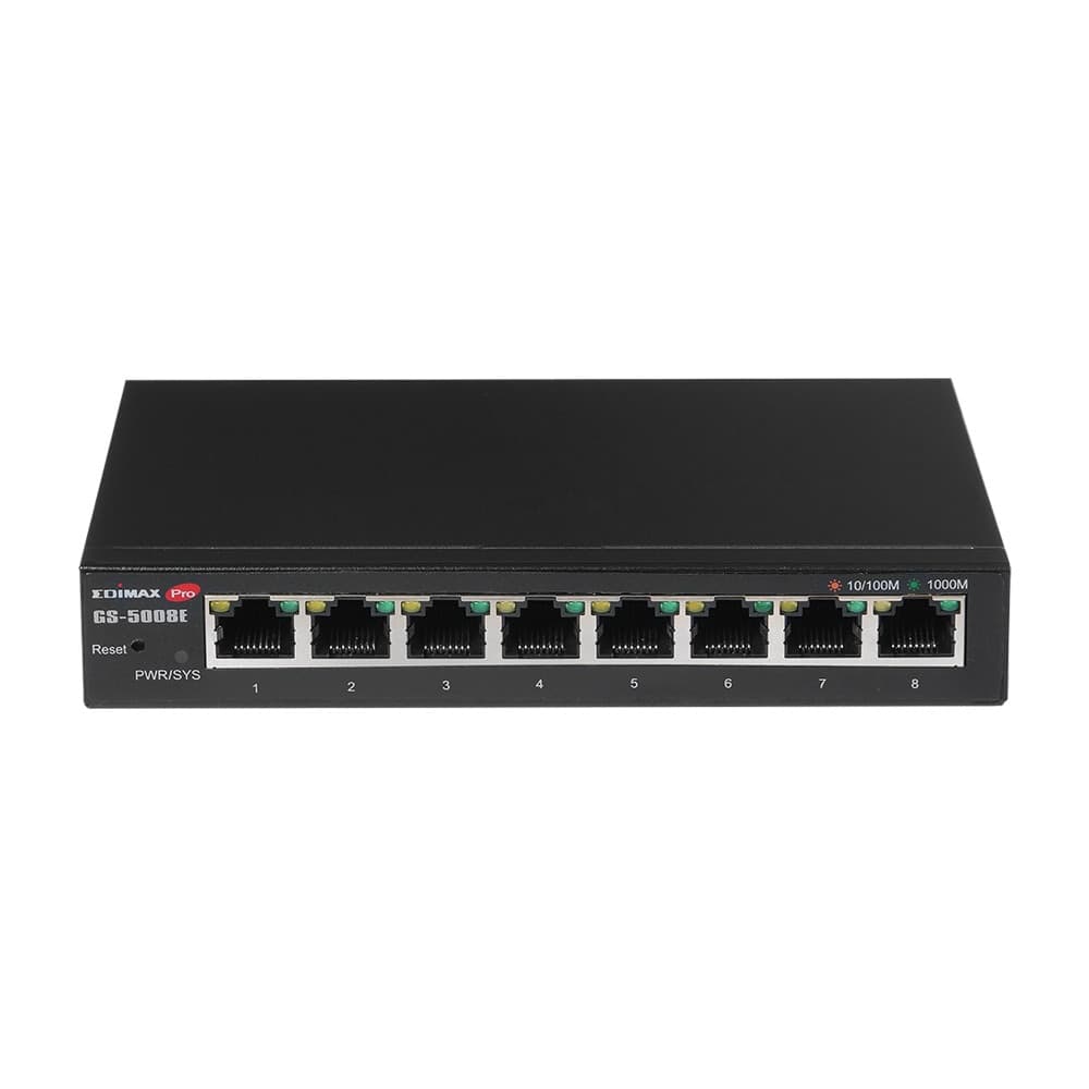 Smart Switch Web Gigabit 8 porte, GS5008E - 9