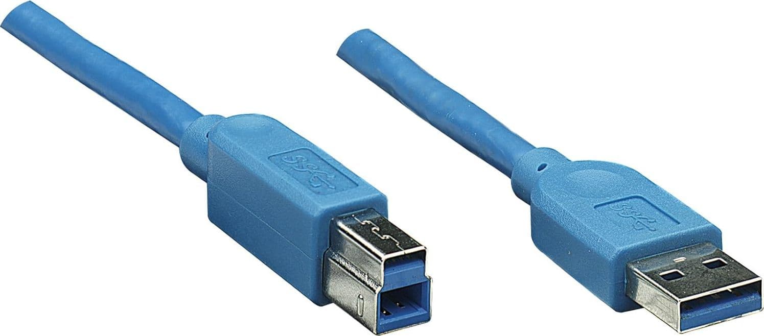 Cavo USB 3.0 A maschio/B maschio 1 m blu - 11