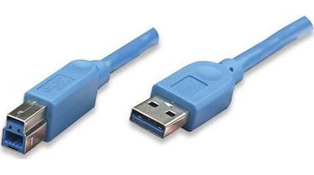 Cavo USB 3.0 A maschio/B maschio 1 m blu - 6