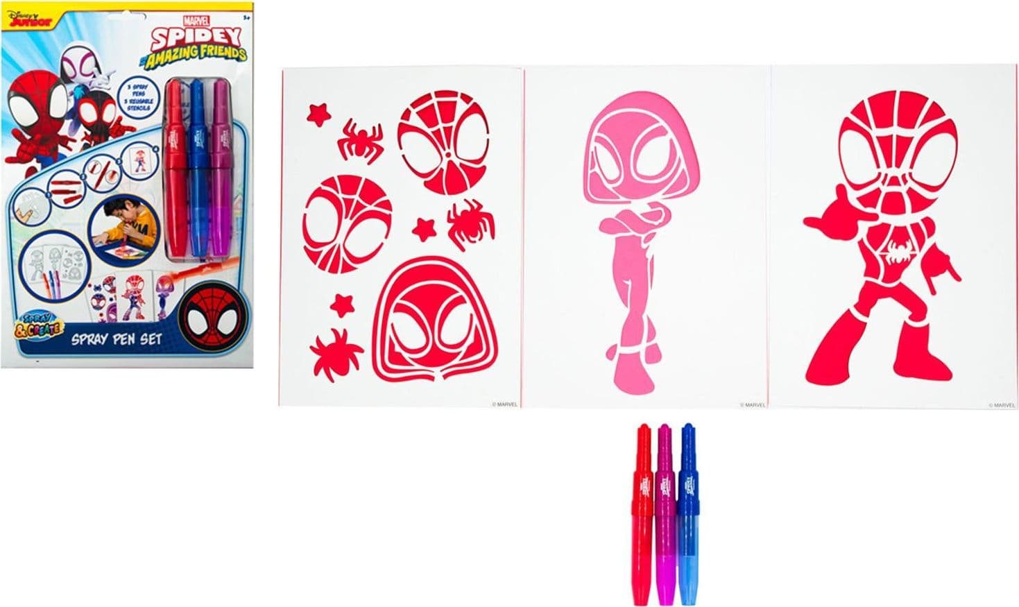 Spidey Spray Pen set 3pz
