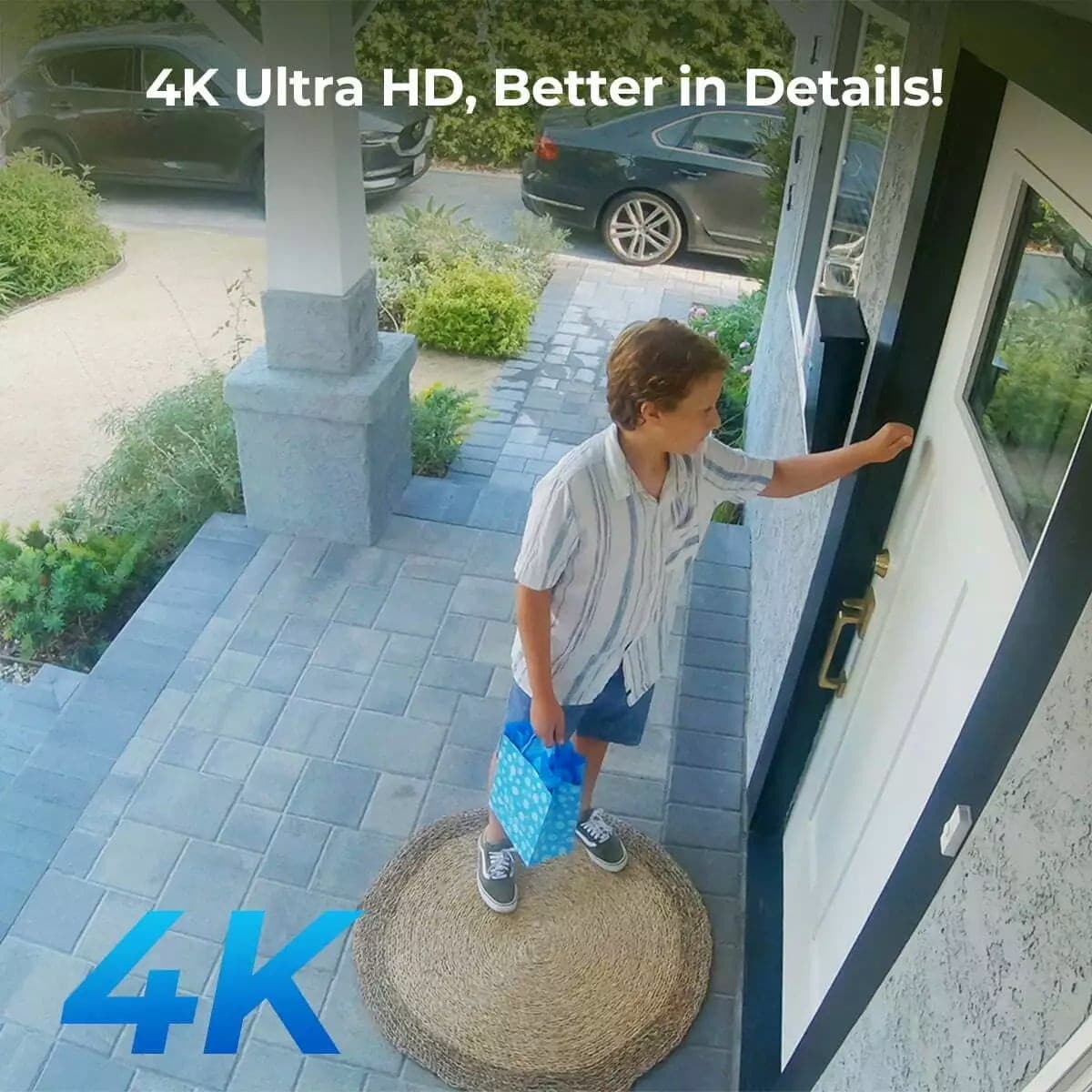 Videocamera di Sorveglianza 4K 8MP Argus PT Ultra con Pannello Solare, Serie B440SP - 13