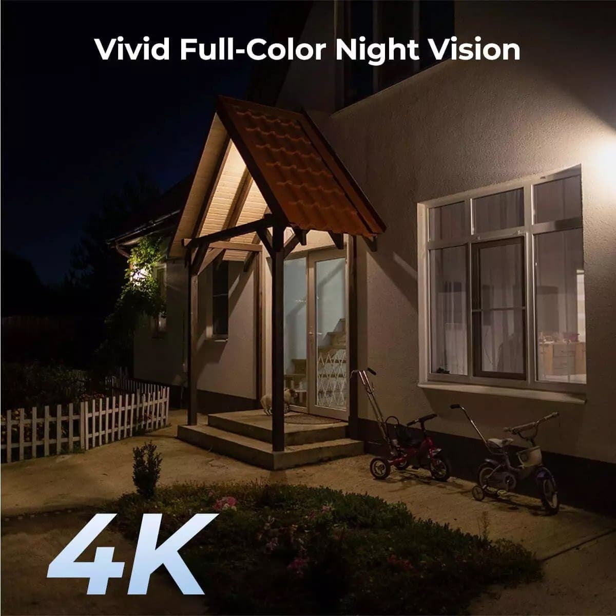 Videocamera di Sorveglianza 4K 8MP Argus PT Ultra con Pannello Solare, Serie B440SP - 4