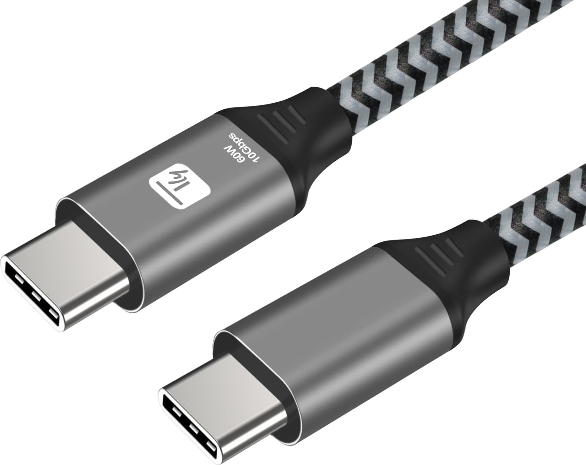 Cavo USB-C&trade Maschio 3.2 / USB-C&trade Maschio 3A 60W 2m Alluminio - 5