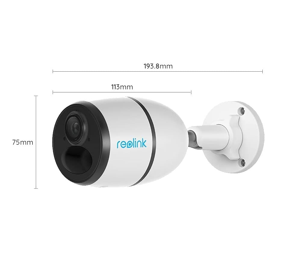 Telecamera di Sicurezza a Batteria 8MP 4K IP65 da Esterno, Serie G340 - 6