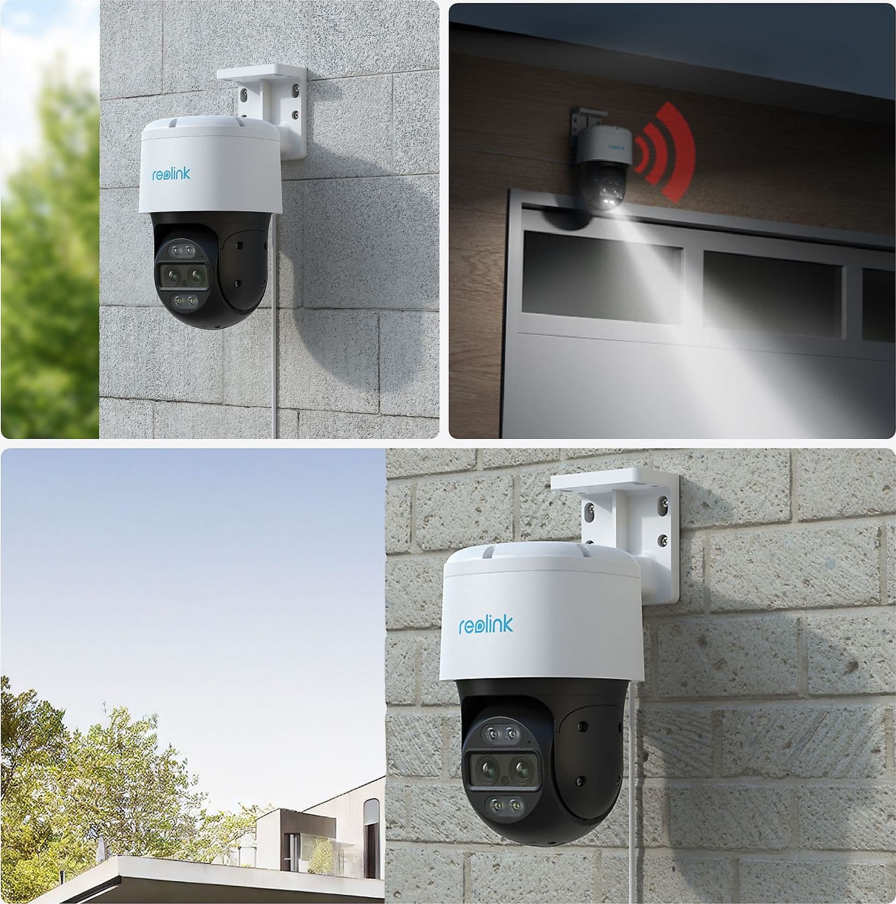 Telecamera di Sicurezza IP PoE 8MP 4K PTZ con Auto-Zoom Tracking, Serie P760 - 18