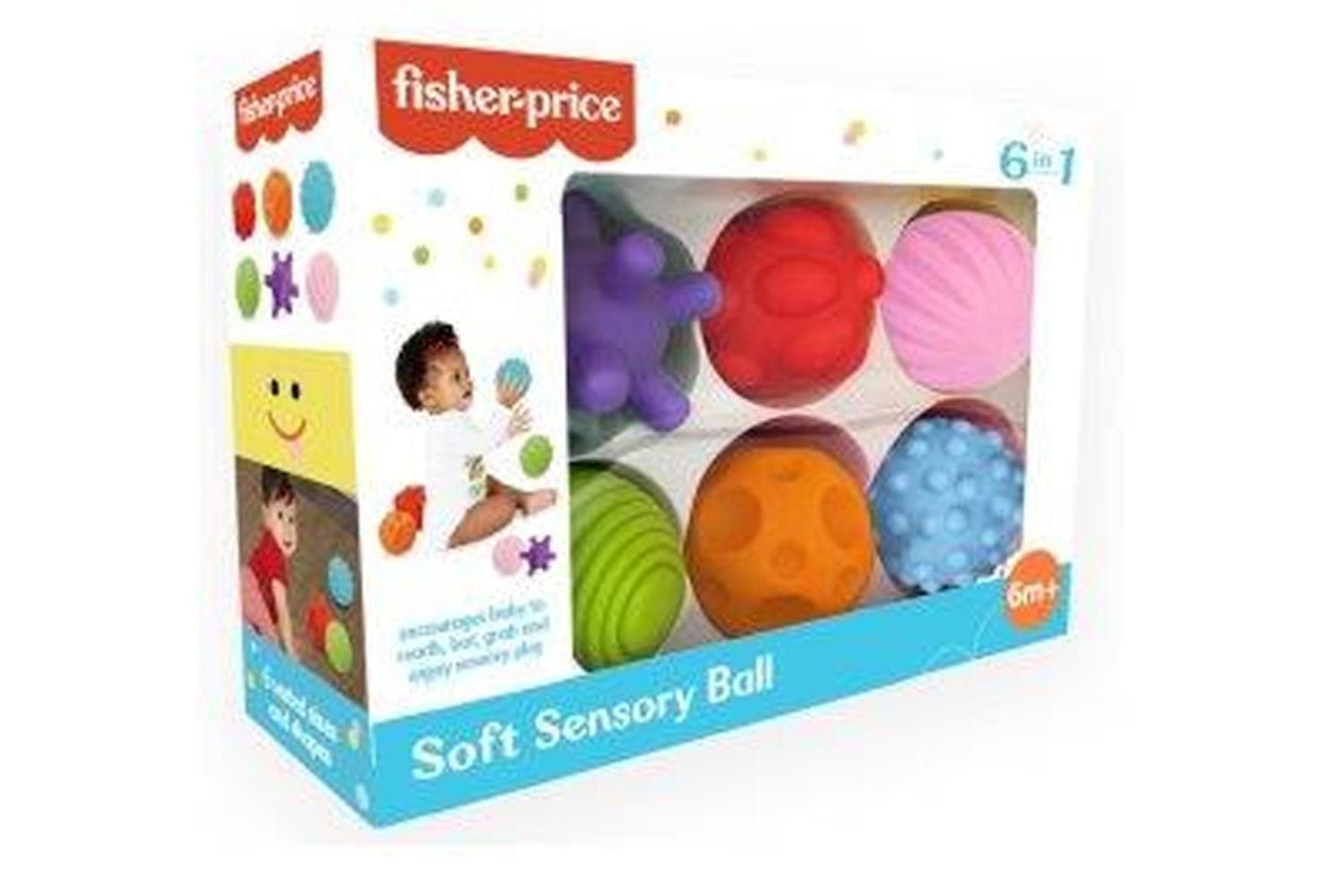 Set 6 Sfere Sensoriali Fisher Price - 2