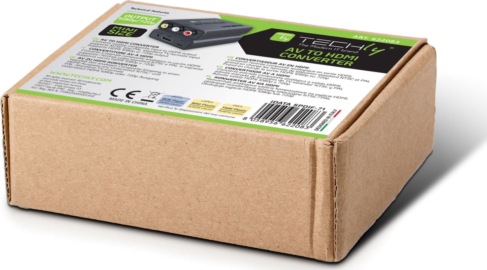Convertitore AV 3 RCA ad HDMI - 10