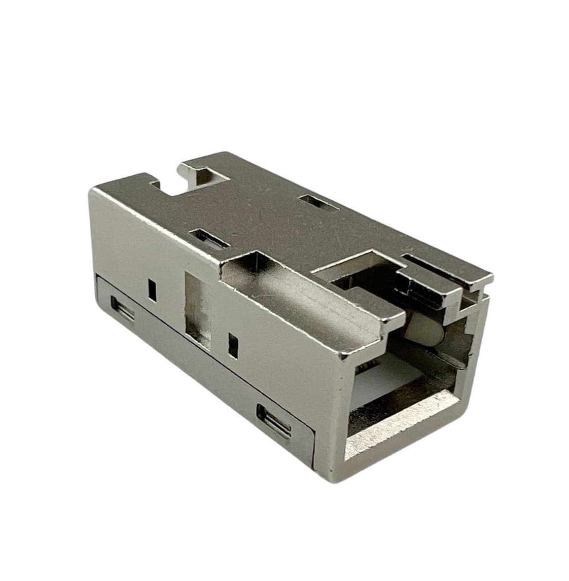 Accoppiatore RJ45 Cat6A 8P8C Femmina/ Femmina 10G STP Silver - 5