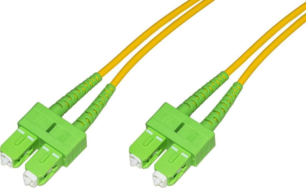 Cavo Fibra Ottica Monomodale OS2 SC/APC Duplex a SC/APC Duplex 9/125 G657.A2 1m - 7