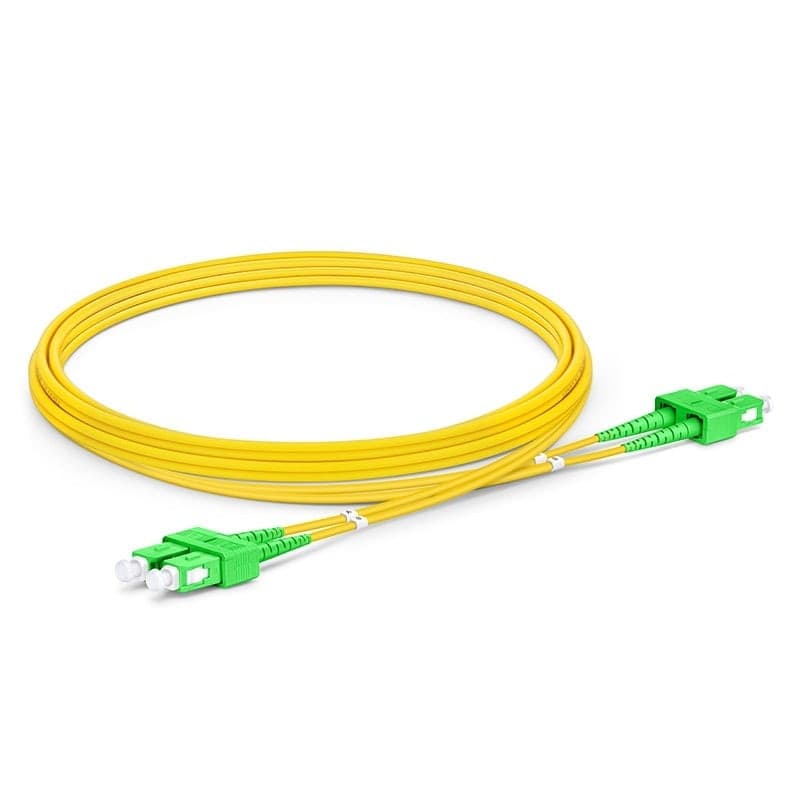 Cavo Fibra Ottica Monomodale OS2 SC/APC Duplex a SC/APC Duplex 9/125 G657.A2 15m - 4