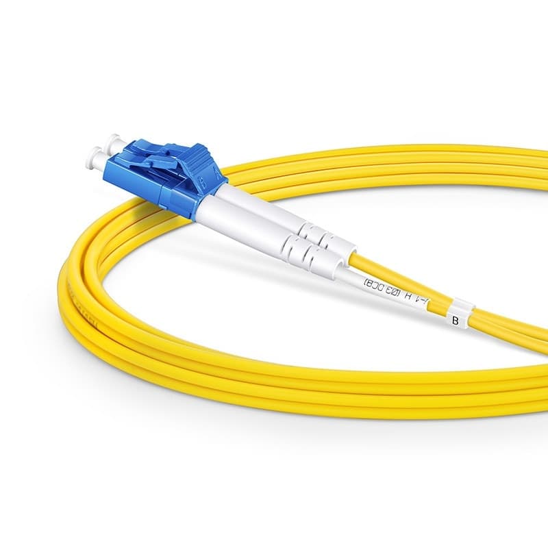 Cavo in Fibra Ottica Monomodale OS2 LC-APC Duplex a LC-UPC Duplex 9/125 G657.A2 5m - 8