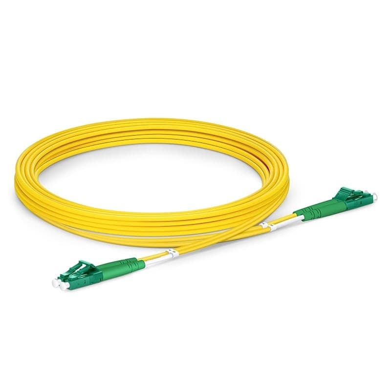 Cavo in Fibra Ottica Monomodale OS2 LC-APC Duplex a LC-APC Duplex 9/125 G657.A2 1m - 4