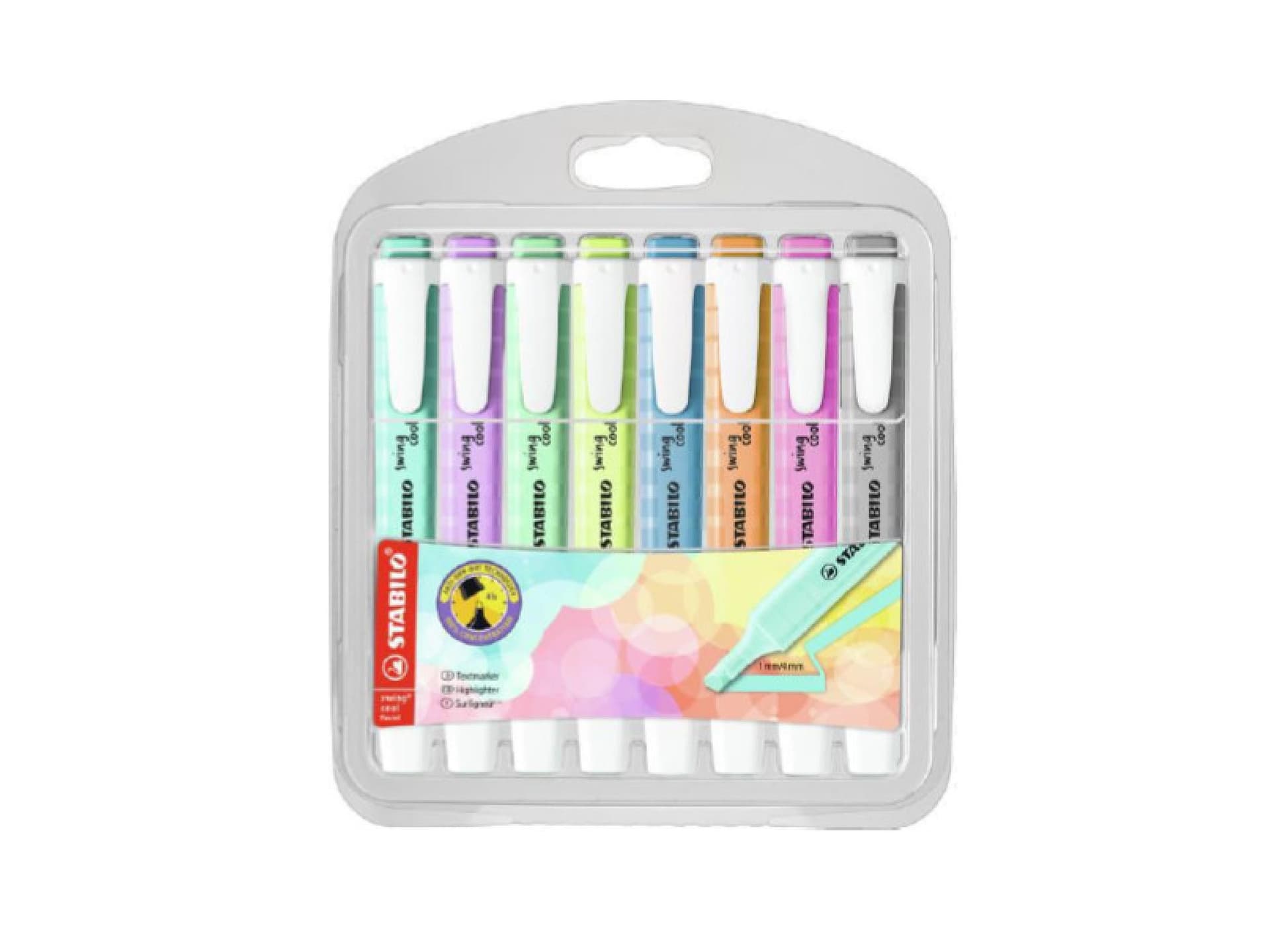 Stabilo swing cool pastel bls 8pz