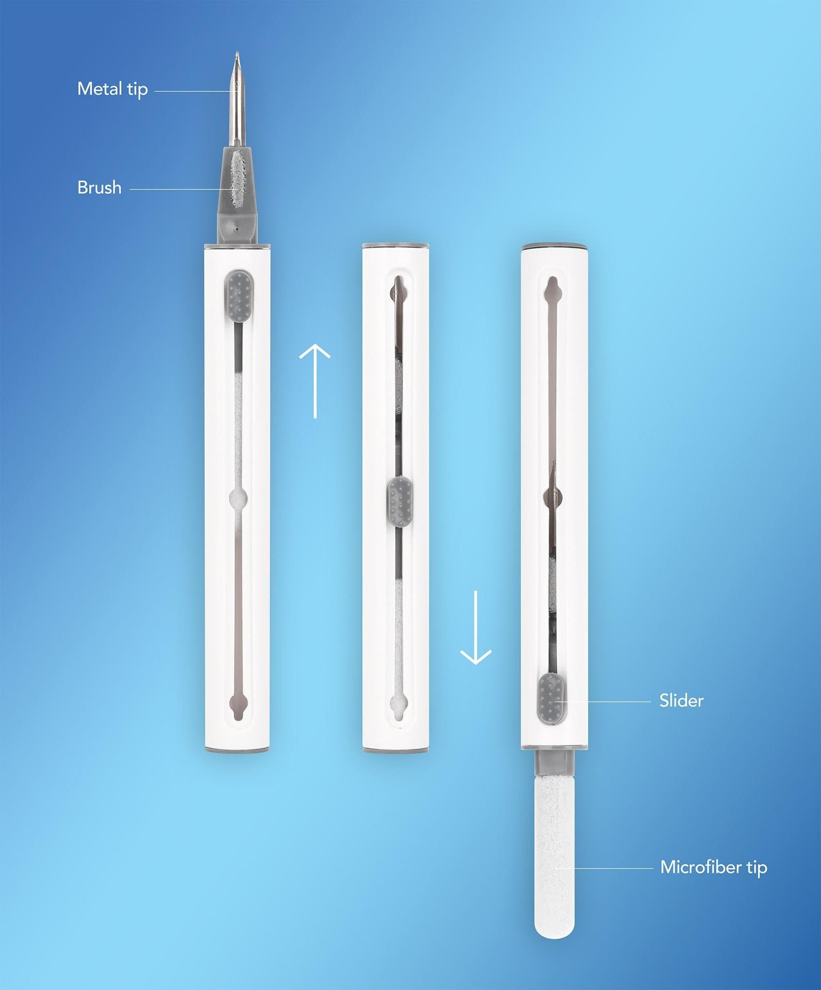 Kit di Pulizia per Auricolari 3-in-1 - 3