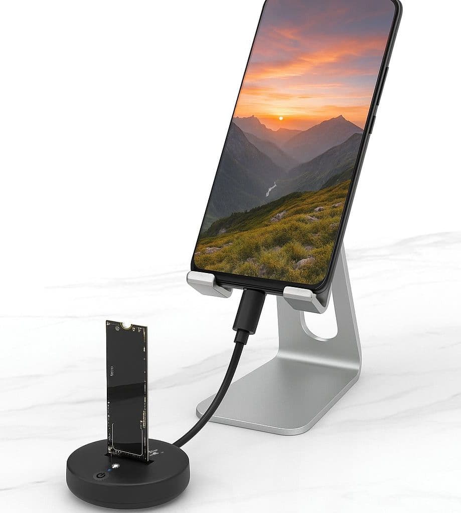 Docking Station M.2 SATA/NVME SSD a USB-C&trade - 13