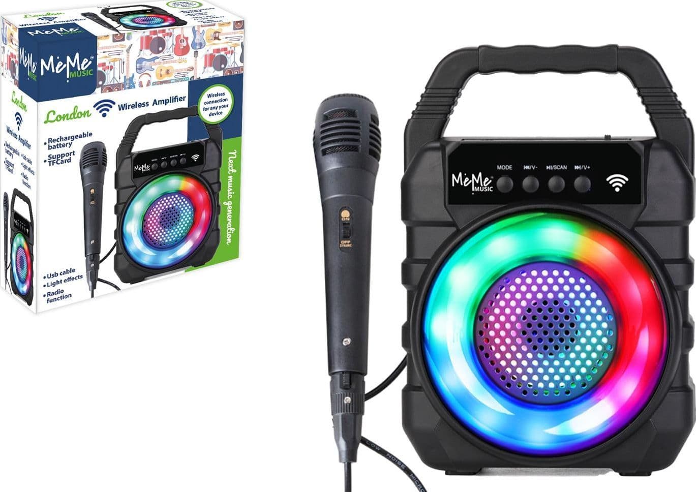 London Amplificatore e Microfono Wireless