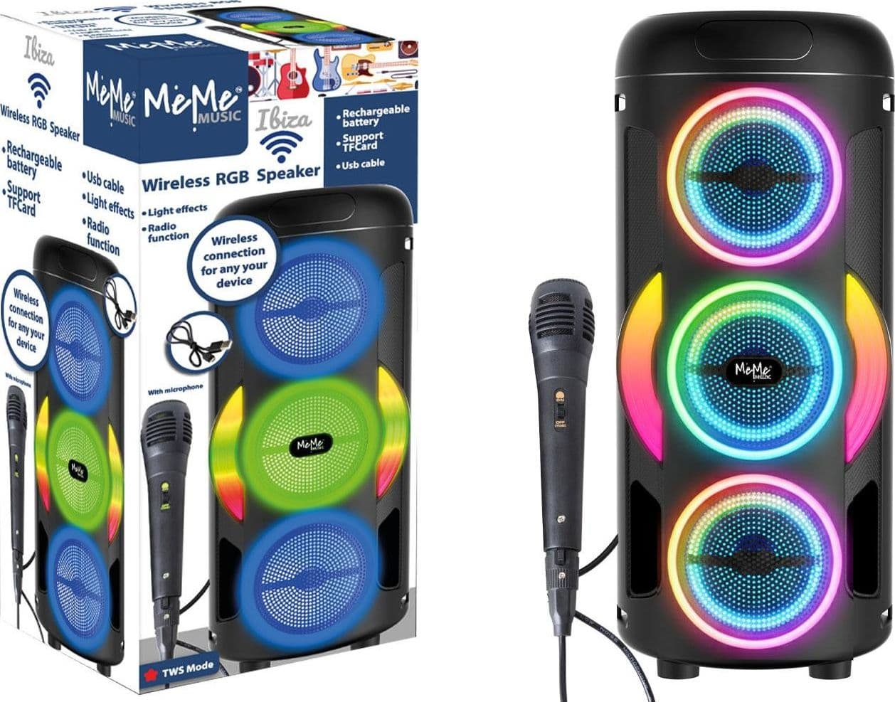 Ibiza Amplificatore e Microfono wireless - 2