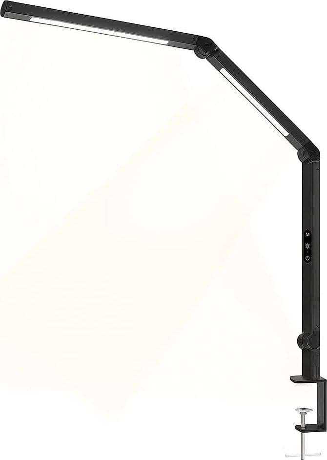 Lampada LED a Doppia Sorgente Luminosa con Braccio Regolabile e Attacco a Morsetto - 11