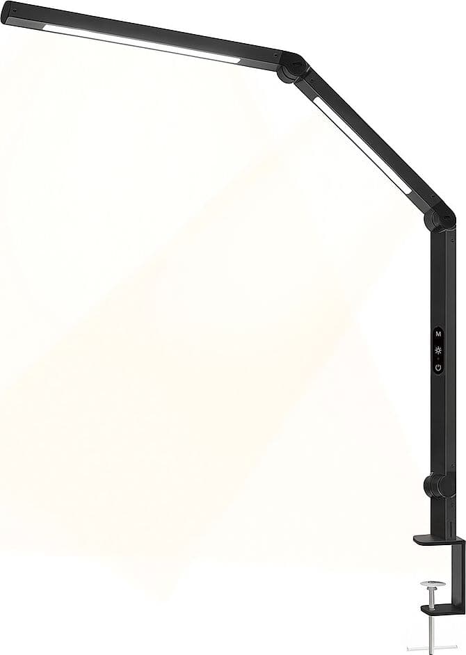 Lampada LED a Doppia Sorgente Luminosa con Braccio Regolabile e Attacco a Morsetto - 6