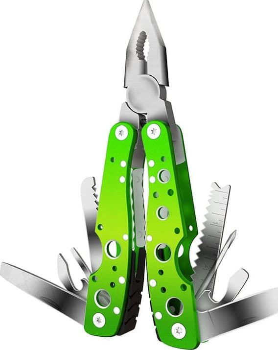 Utensile Pieghevole Mutifunzione 9 in 1