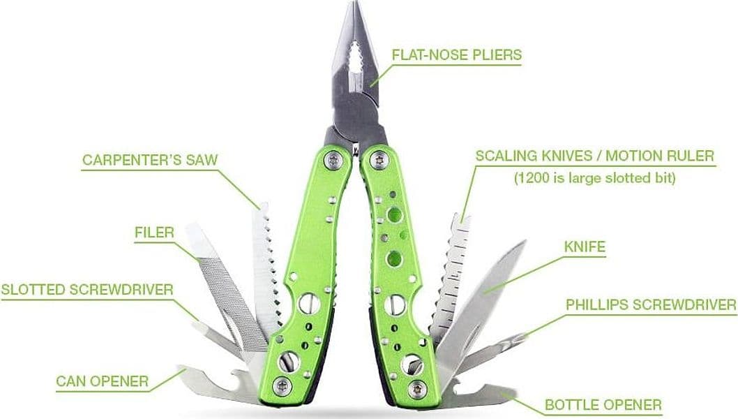 Utensile Pieghevole Mutifunzione 9 in 1 - 3