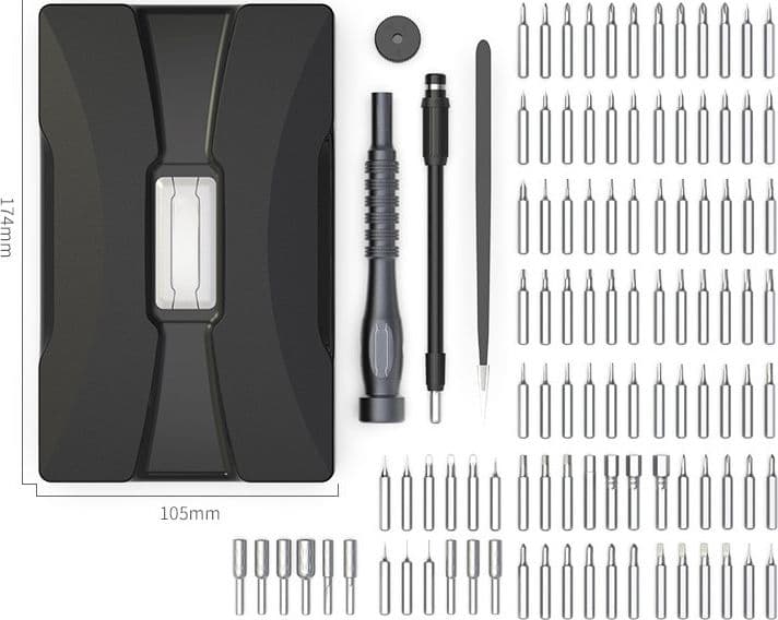 Set 106 pezzi Cacciavite Bussole e Punte Professionali - 6