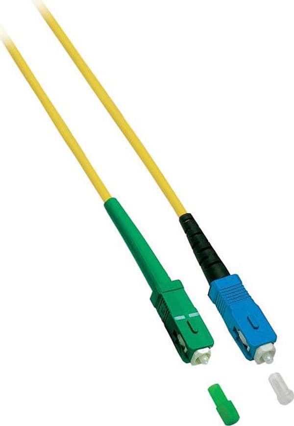 Cavo Fibra Ottica Monomodale OS2 SC-APC/SC-UPC 9/125 1m - 4