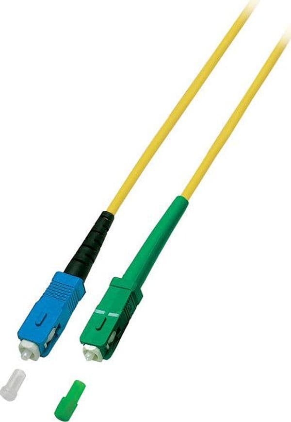 Cavo Fibra Ottica Monomodale OS2 SC-APC/SC-UPC 9/125 1m - 5