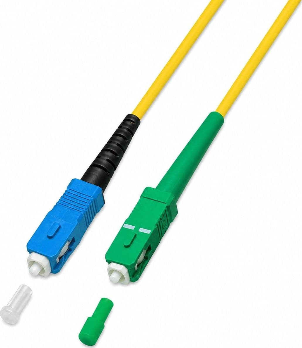Cavo Fibra Ottica Monomodale OS2 SC-APC/SC-UPC 9/125 1m - 7