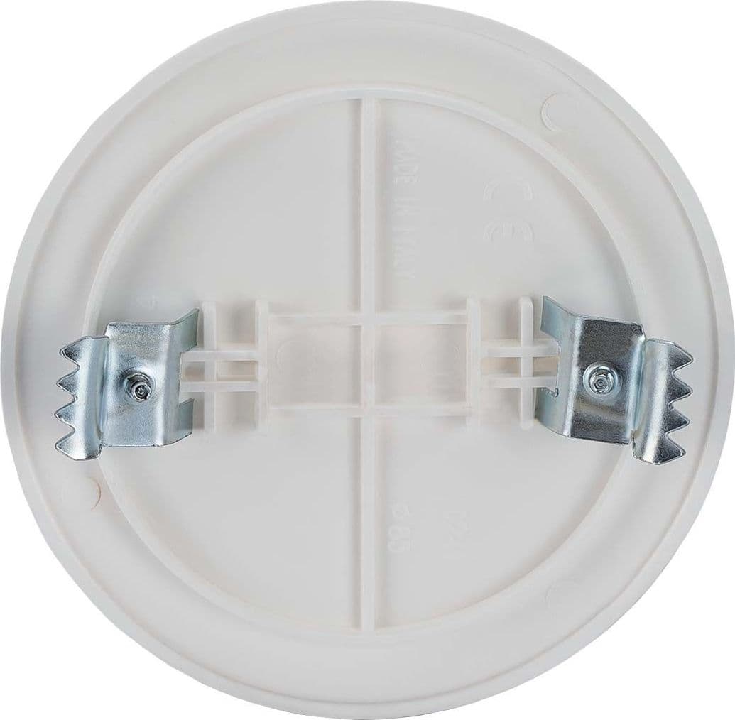 Coperchio con Graffe per Scatola da Incasso &oslash85mm Bianco - 2