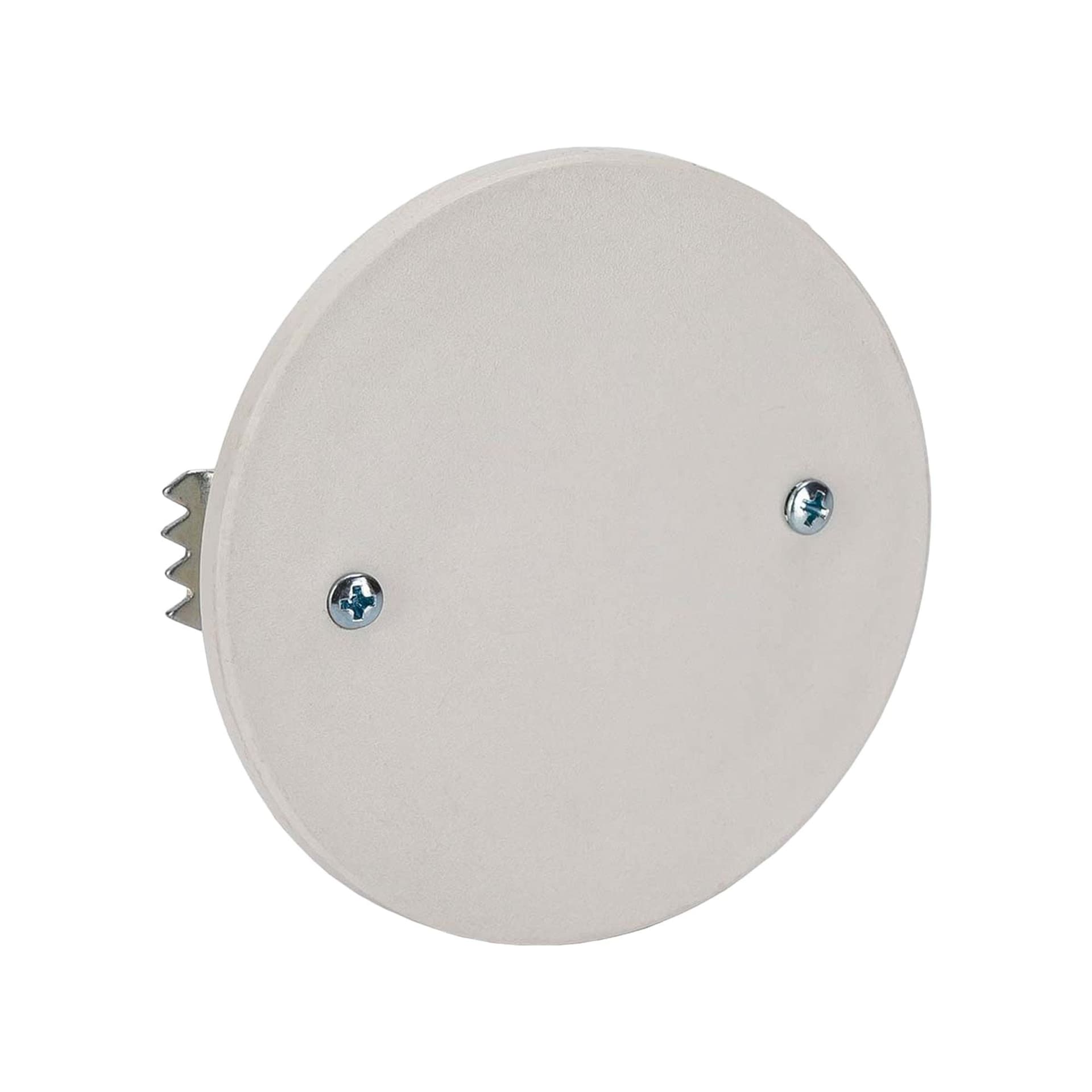Coperchio con Graffe per Scatola da Incasso &oslash85mm Bianco - 3