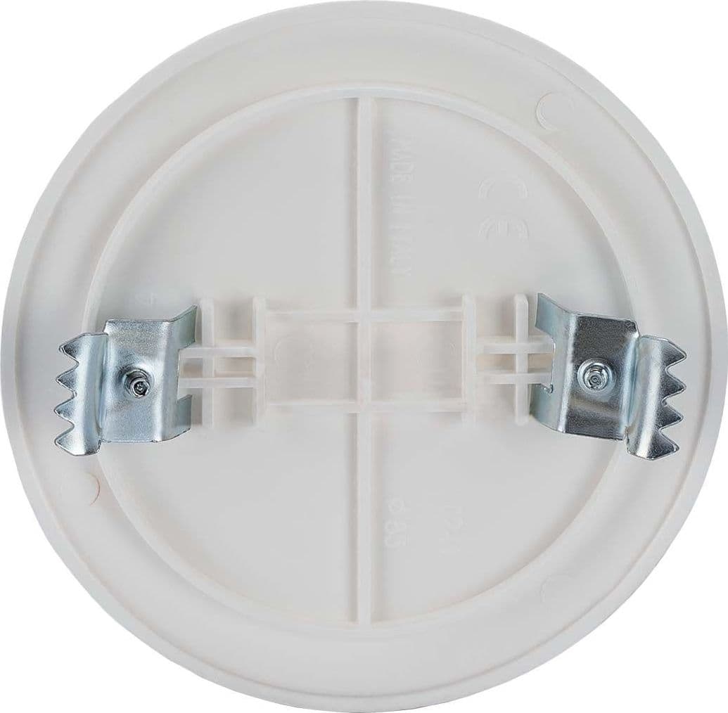 Coperchio con Graffe per Scatola da Incasso &oslash85mm Bianco - 4