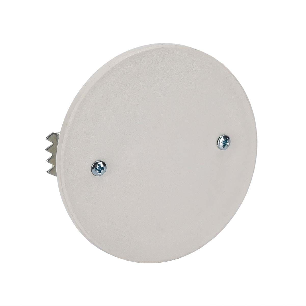 Coperchio con Graffe per Scatola da Incasso &oslash65mm Bianco - 2