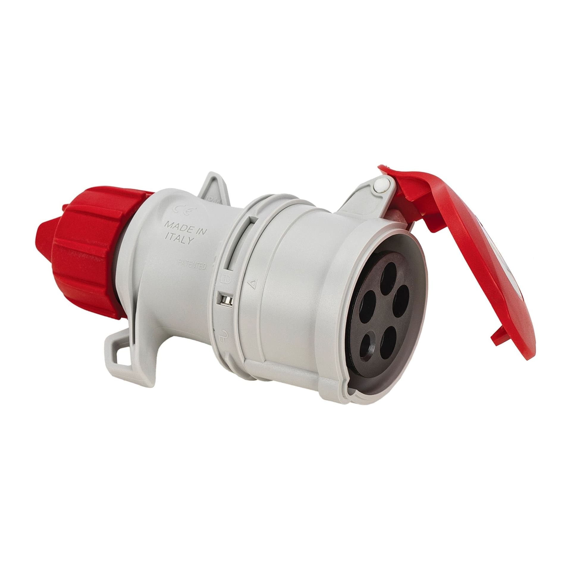 Presa Mobile 3P+N+T 16A 400V 6h IP54 Cablaggio a Vite - 2