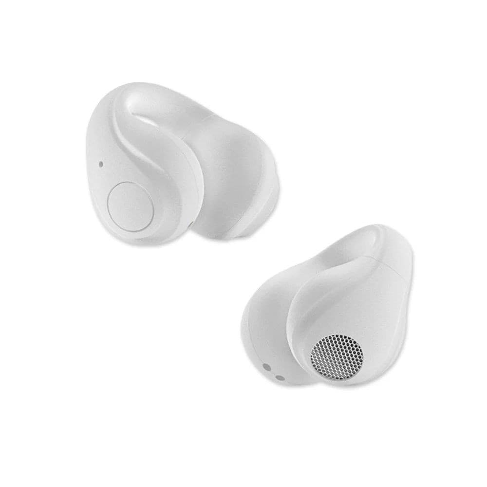 Cuffie Auricolari BT 5.4 TWS con Custodia di Ricarica USB-C&trade Smart Touch Screen LCD Bianco - 7
