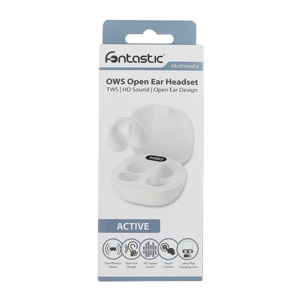 Cuffie Auricolari BT 5.4 TWS con Custodia di Ricarica USB-C&trade Smart Touch Screen LCD Bianco - 8