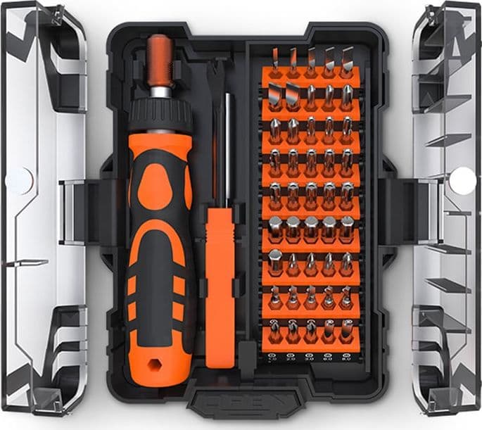 Kit Valigetta 48 in 1 Cacciavite, Punte - 4