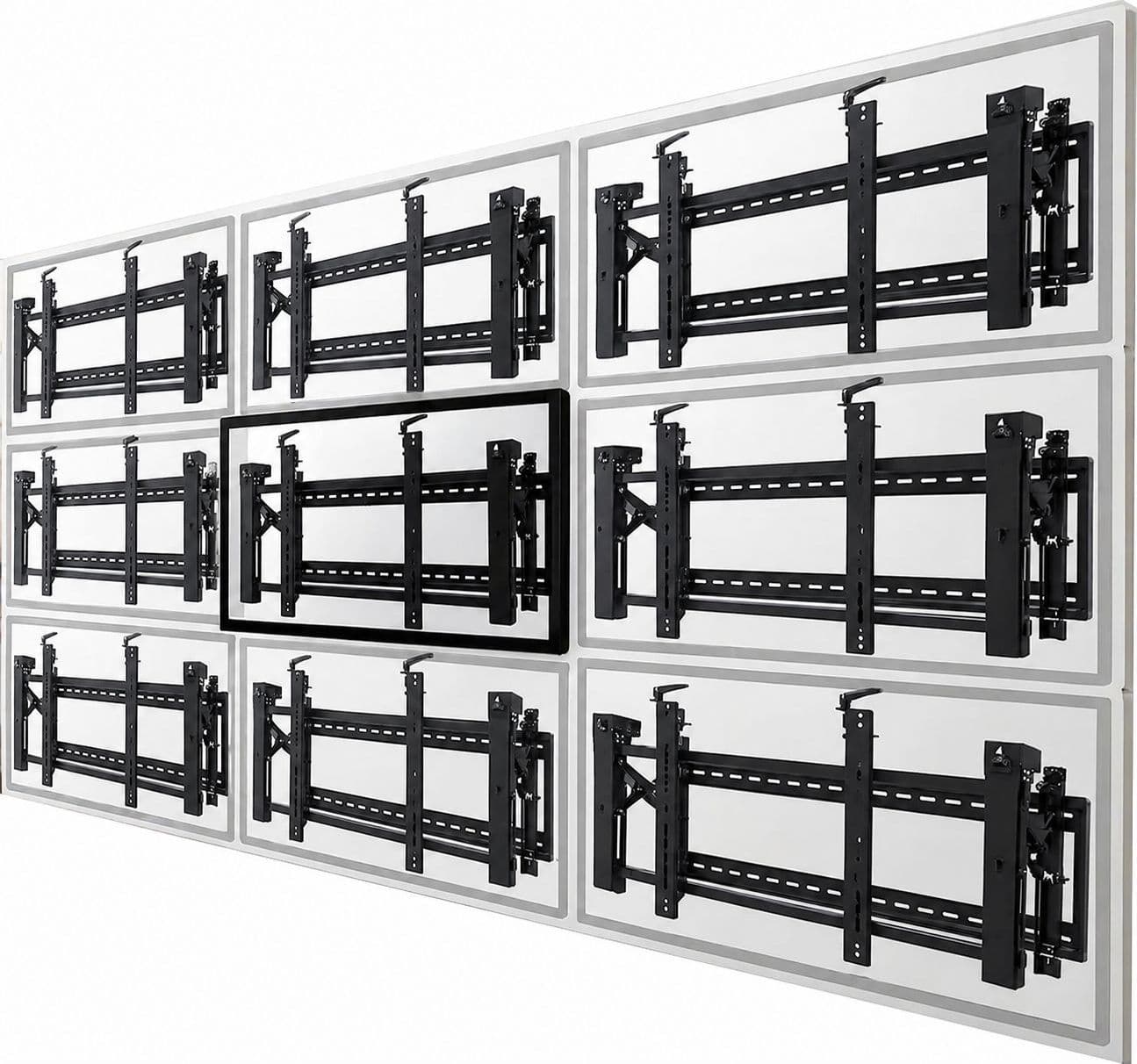 Supporto a Muro Video Wall Pop-Out Antifurto per TV LED LCD 45–70” - 13
