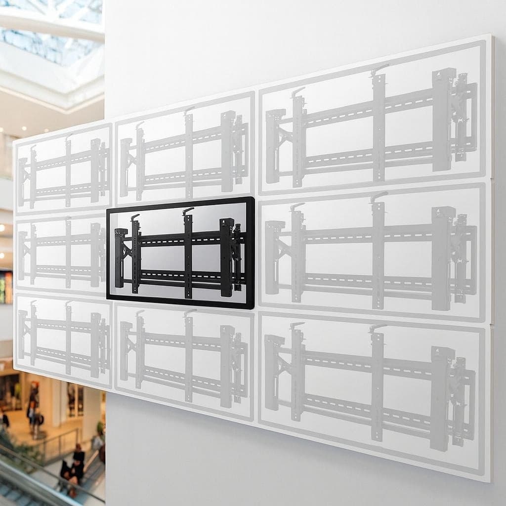 Supporto a Muro Video Wall Pop-Out Antifurto per TV LED LCD 45–70” - 10