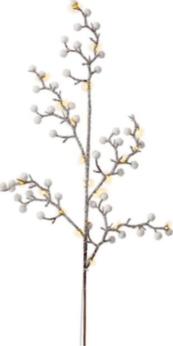Set di 3 Alberi Luminosi con 75 LED Bianco Caldo IP44 - 4