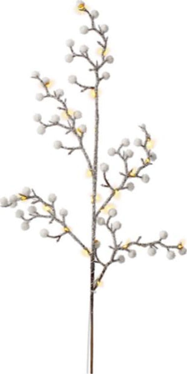 Set di 3 Alberi Luminosi con 75 LED Bianco Caldo IP44 - 7