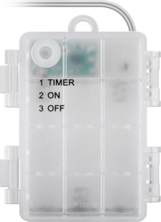 Set di 3 Alberi Luminosi con 75 LED Bianco Caldo IP44 - 8