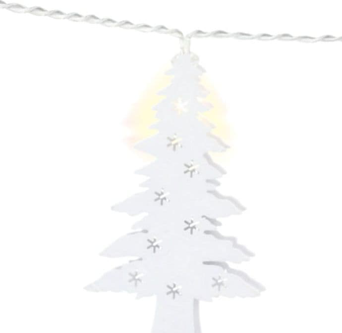 10 Luci LED Albero di Natale Bianco Caldo IP20 - 3