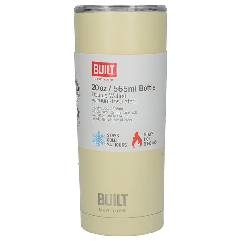 BUILT Vacuum Insulated Tumbler 20 oz (Vanilla) - 4
